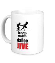 Кружка Keep calm & dance JIVE