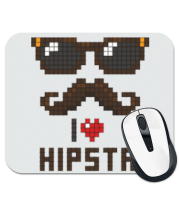 Коврик для мыши I love hipsta фото