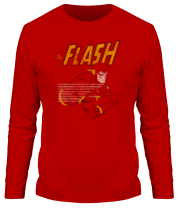 Мужская футболка длинный рукав The Flash фото