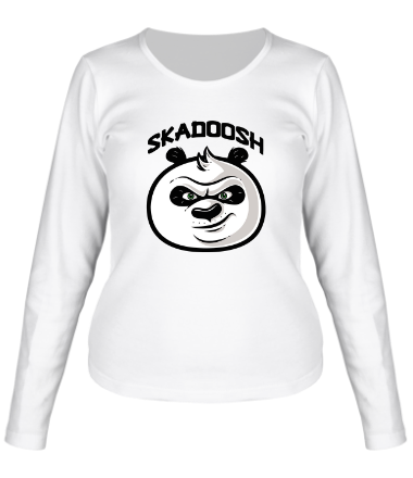 Женская футболка длинный рукав Skadoosh