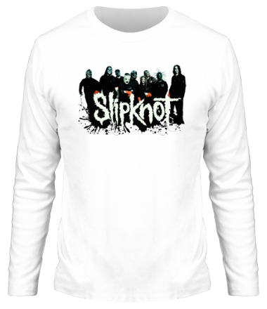 Мужская футболка длинный рукав Slipknot