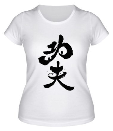 Женская футболка Po the Kung Fu Panda