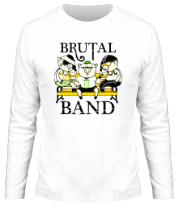 Мужская футболка длинный рукав Brutal Band фото