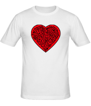 Мужская футболка Сердце фото