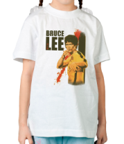 Детская футболка Bruce Lee blood фото