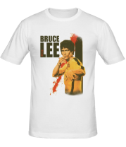 Мужская футболка Bruce Lee blood фото