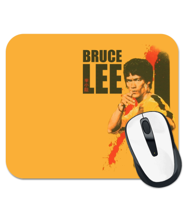 Коврик для мыши Bruce Lee blood