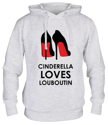 Толстовка худи Cinderella Loves Louboutin