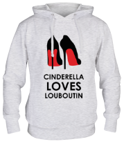 Толстовка худи Cinderella Loves Louboutin