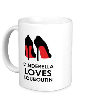 Кружка Cinderella Loves Louboutin