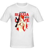 Мужская футболка Из России с любовью