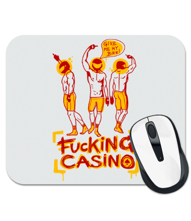 Коврик для мыши Fuсking casino