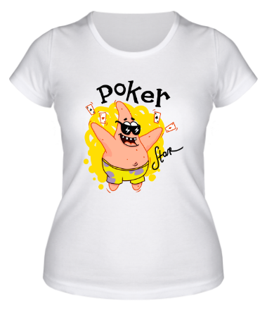 Женская футболка Poker Star