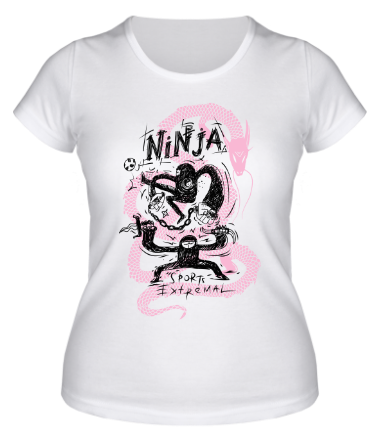 Женская футболка Ninja sports