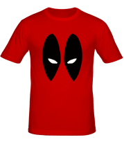 Мужская футболка Deadpool face фото