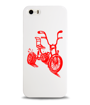 Чехол для iPhone Трехколёсный велосипед