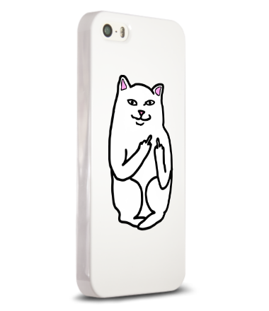 Картина «Милый котик показывает фак в пикселях. Смешной котяра показывает средний палец»