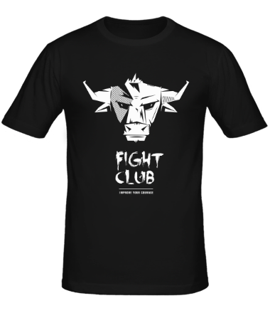 Мужская футболка Fight club bull