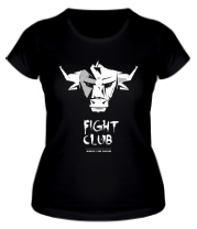 Женская футболка Fight club bull фото