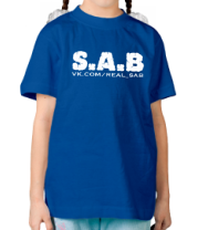 Детская футболка SAB фото