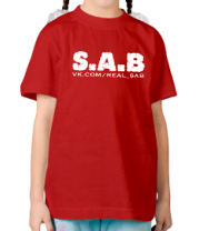 Детская футболка SAB фото