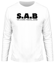 Мужская футболка длинный рукав SAB фото