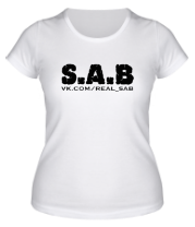 Женская футболка SAB фото