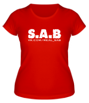 Женская футболка SAB фото
