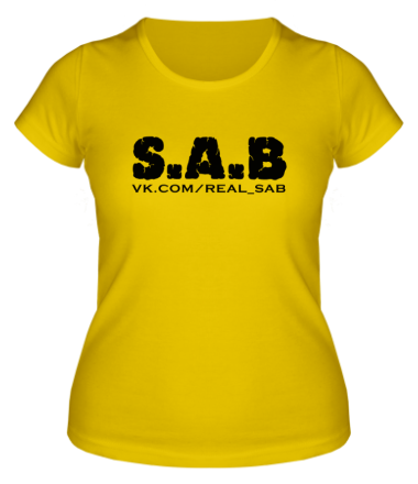Женская футболка SAB