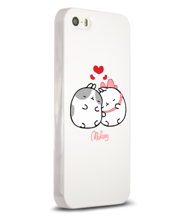 Чехол для iPhone Кролик Моланг (любовь)