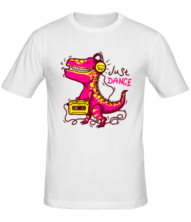 Мужская футболка Just Dance Dino