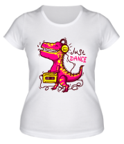 Женская футболка Just Dance Dino фото