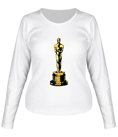 Женская футболка длинный рукав Оскар