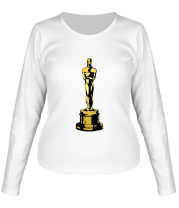 Женская футболка длинный рукав Оскар фото