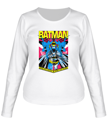 Женская футболка длинный рукав Batman to the Rescue