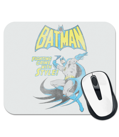 Коврик для мыши Vintage Batman Comic