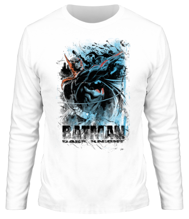 Мужская футболка длинный рукав Batman - Hero of Gotham City