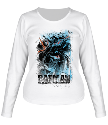 Женская футболка длинный рукав Batman - Hero of Gotham City
