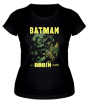 Женская футболка Batman and Robin фото