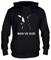Толстовка худи Man vs God фото