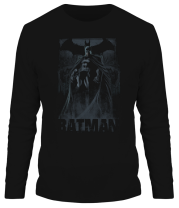 Мужская футболка длинный рукав Dark Knight of Gotham City