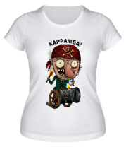 Женская футболка Каррамба Пират фото