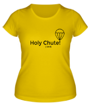 Женская футболка Holy Chute! фото