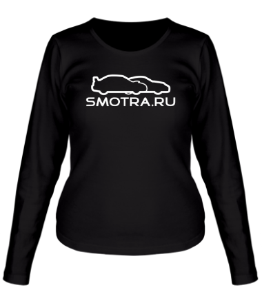 Женская футболка длинный рукав SMOTRA