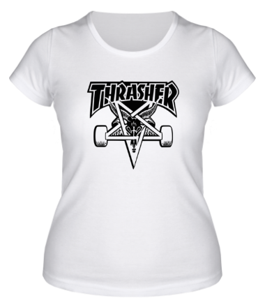 Женская футболка  Thrashe