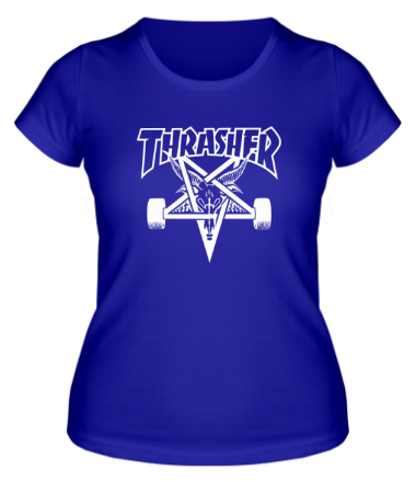 Женская футболка  Thrashe