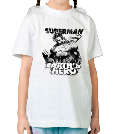 Детская футболка Герой Земли
