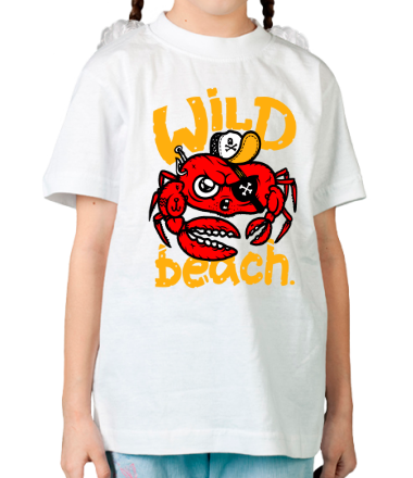 Детская футболка Wild beach