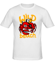 Мужская футболка Wild beach фото