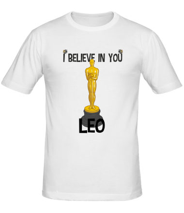 Мужская футболка Я верил в тебя Лео
